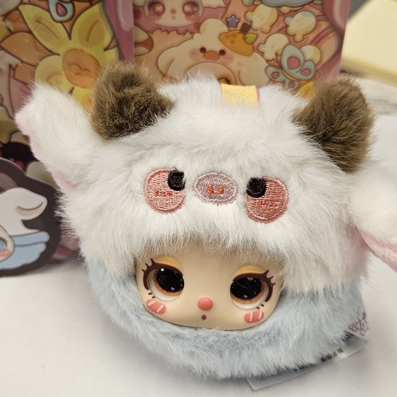 Liila's Garden Tea Party Mini Plush New - Cow - Picture 7 of 8